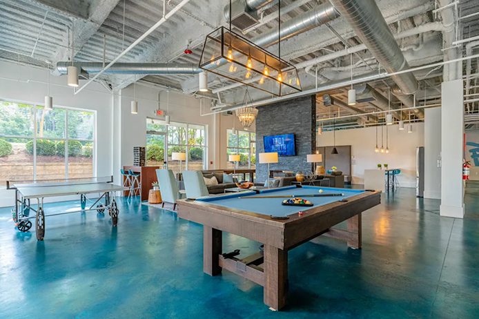 clubhouse interior